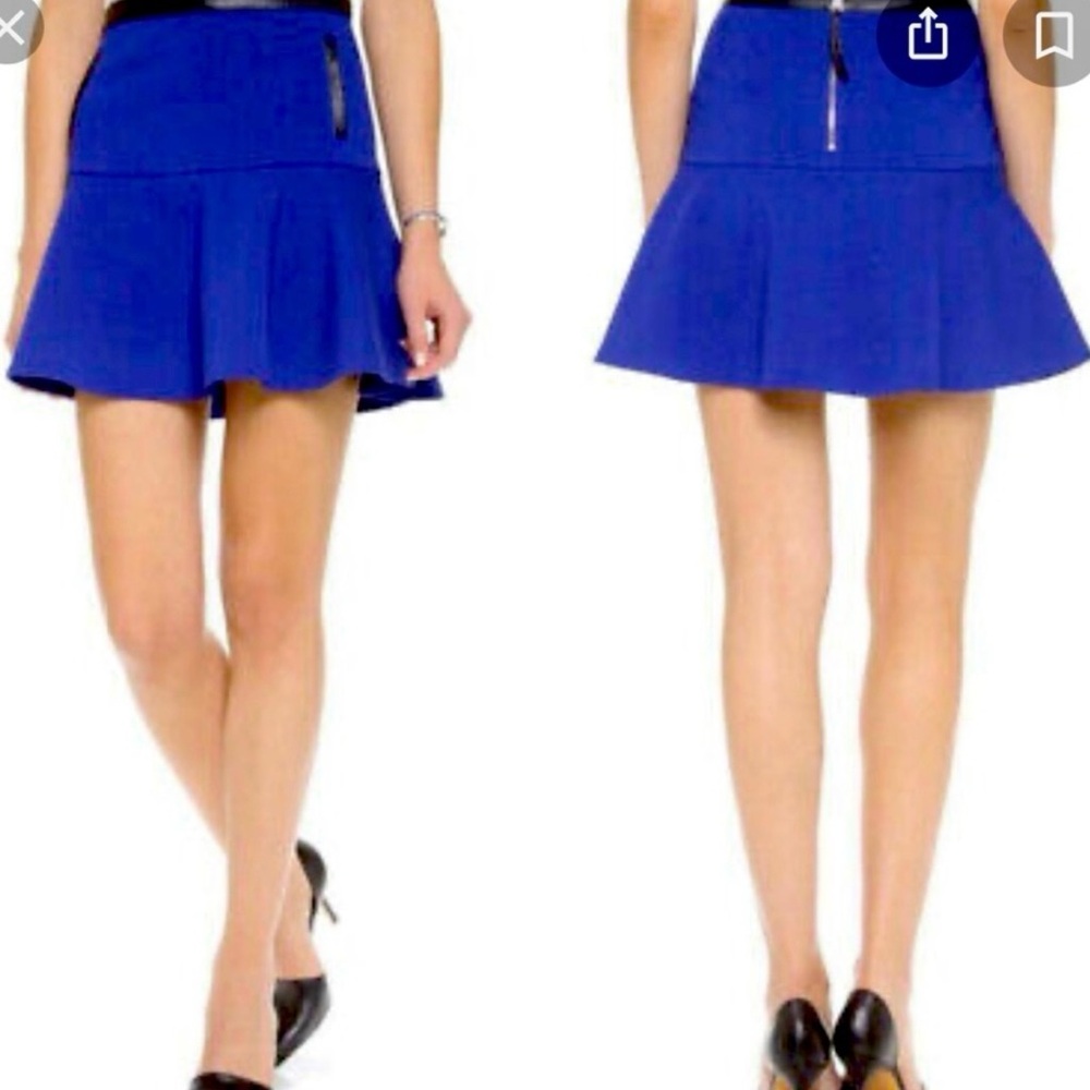 Club Monaco NWT Blue Women's Skirt
